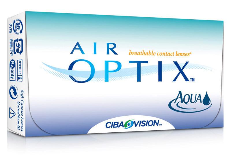  Контактные линзы Air Optix Aqua